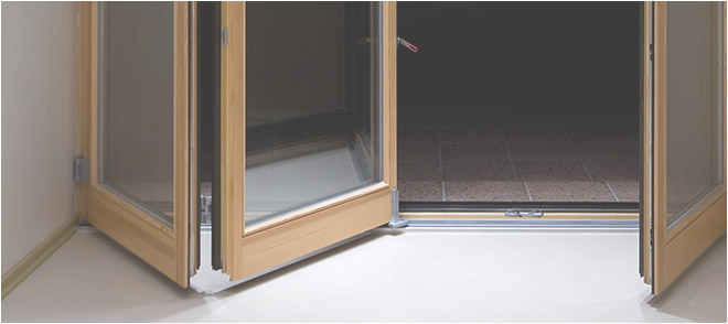 timber bi-fold doors